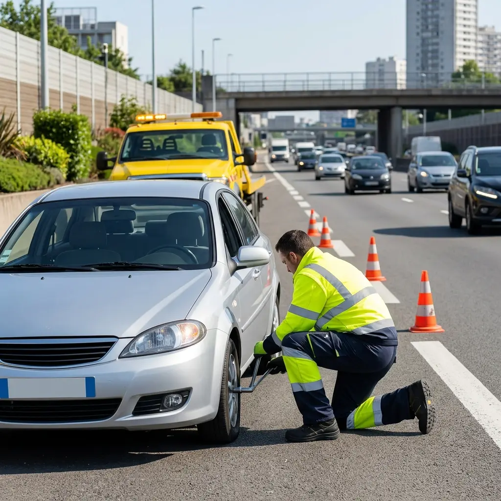 Comment se déroule l'intervention à Courbevoie ?