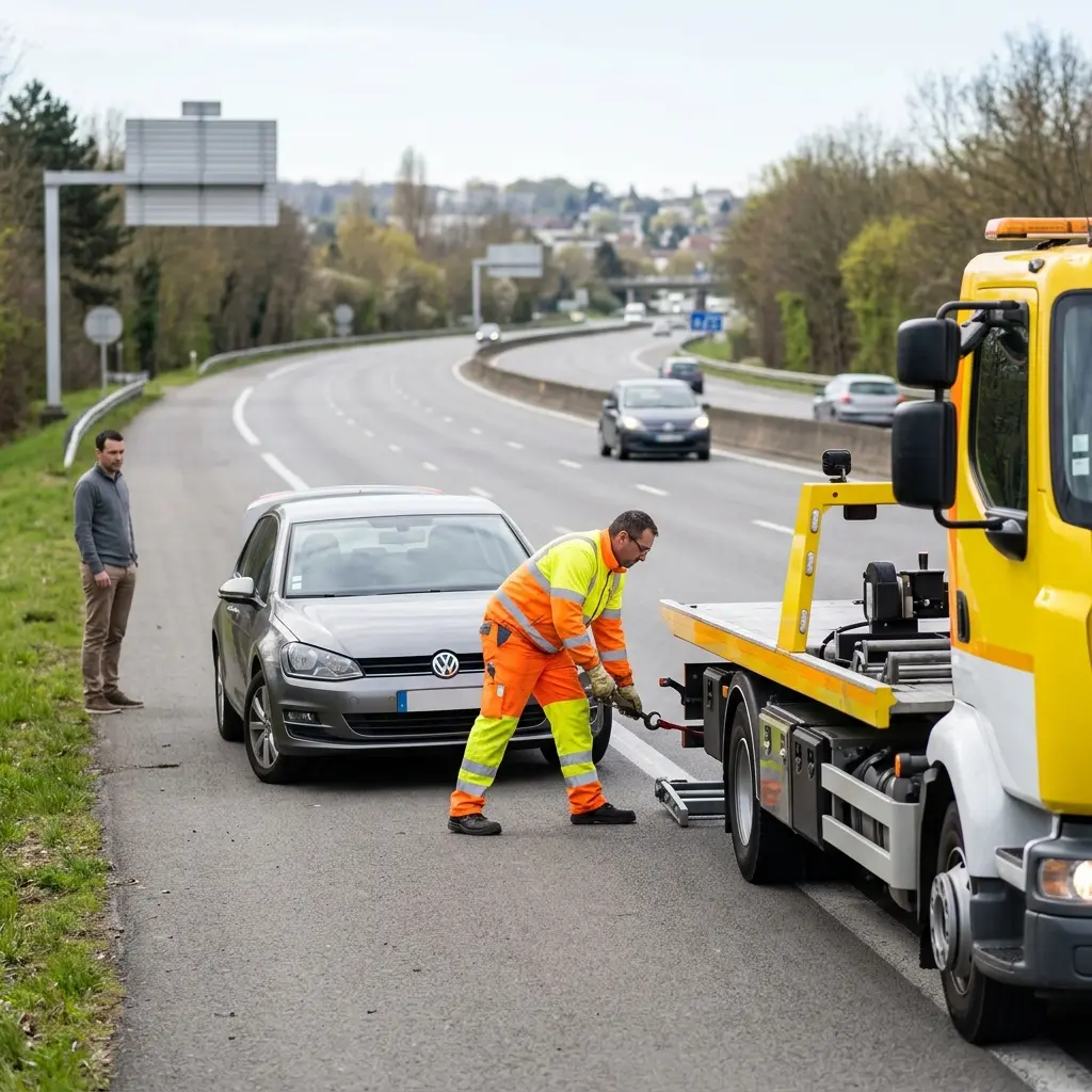 Les bons gestes en cas de panne sur un axe rapide