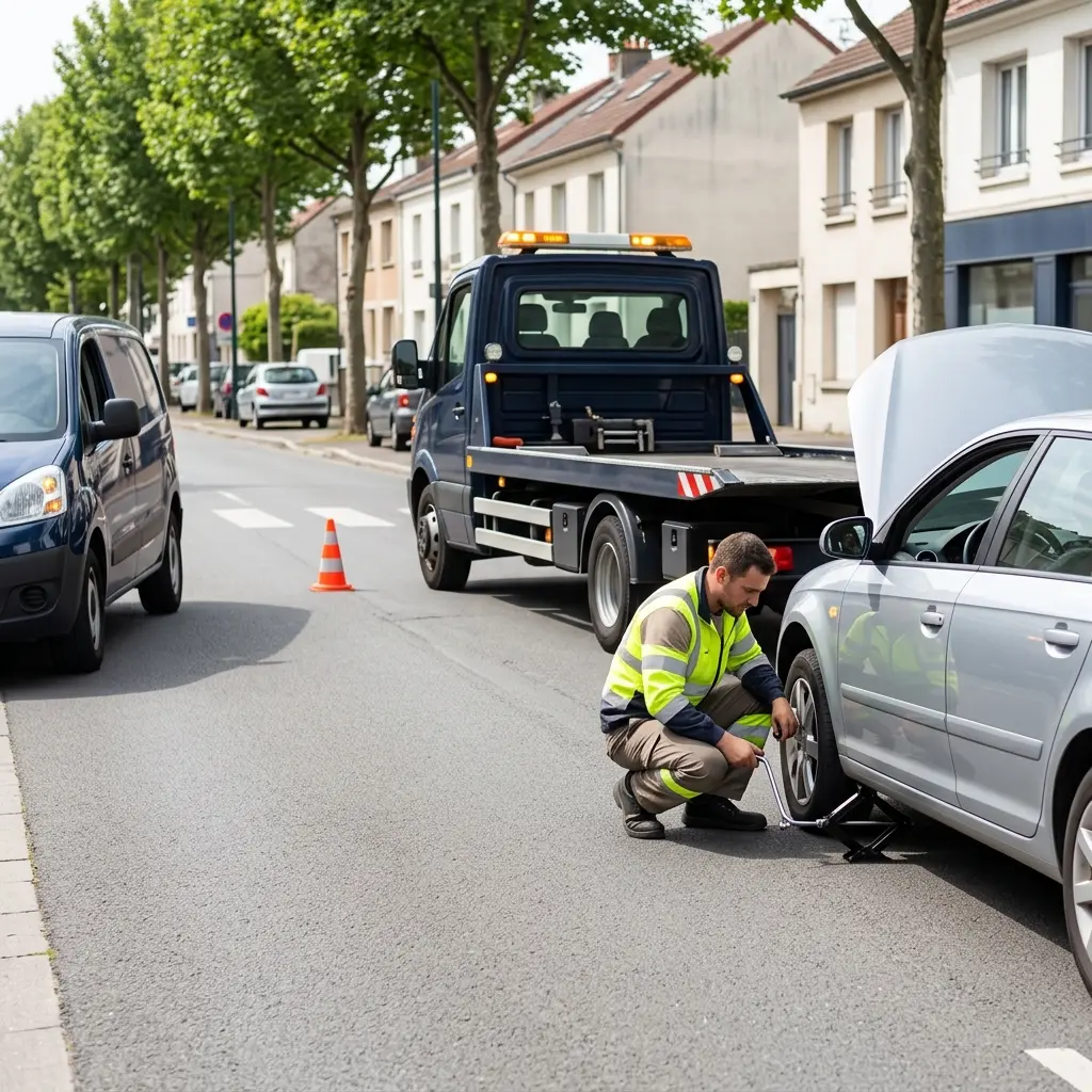 Comment se déroule l'intervention à Asnières-sur-Seine ?