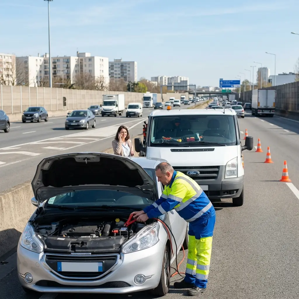 Dépannage autoroute Bondy (93140)