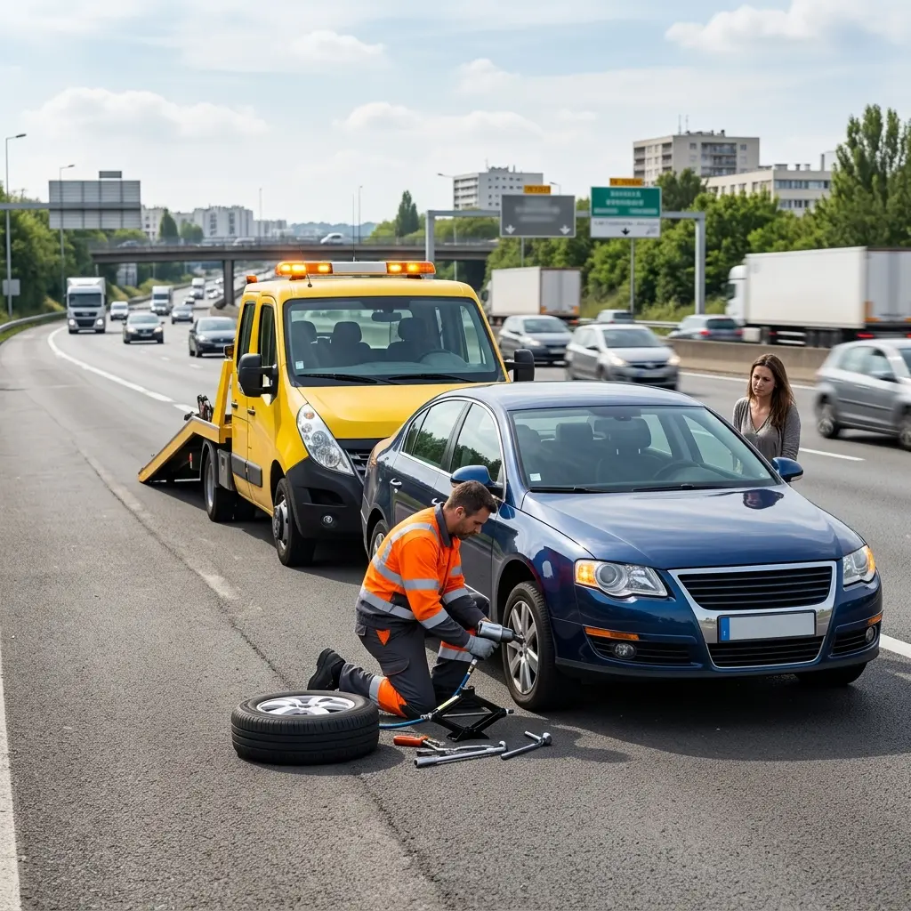 Dépannage autoroute Noisy-le-Grand (93160)