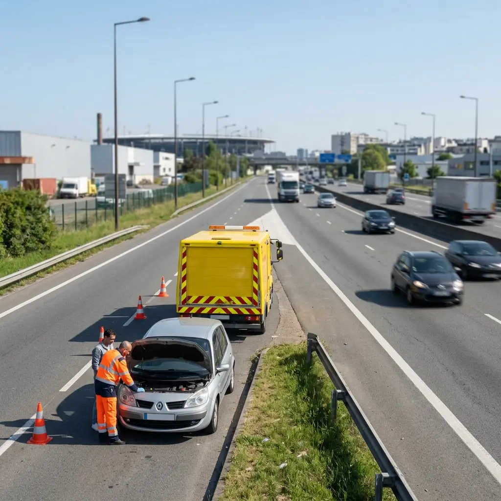 Les gestes essentiels en cas de panne sur voie rapide