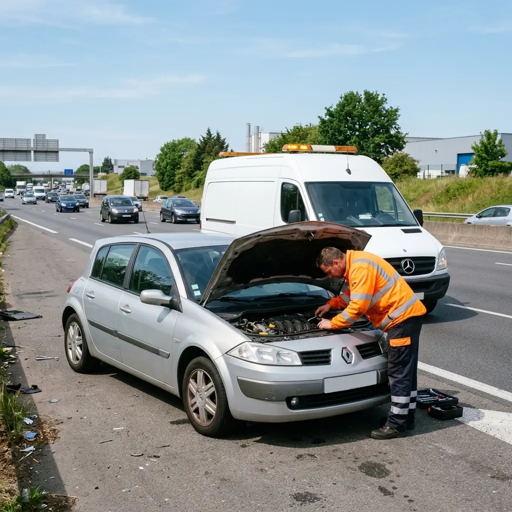 Dépannage autoroute Tremblay-en-France (93290)