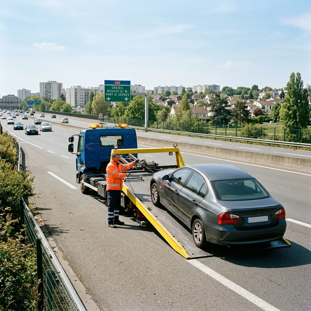 Dépannage autoroute Neuilly-sur-Marne (93330)