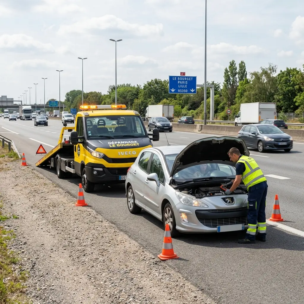 Comment se déroule l'intervention au Bourget ?
