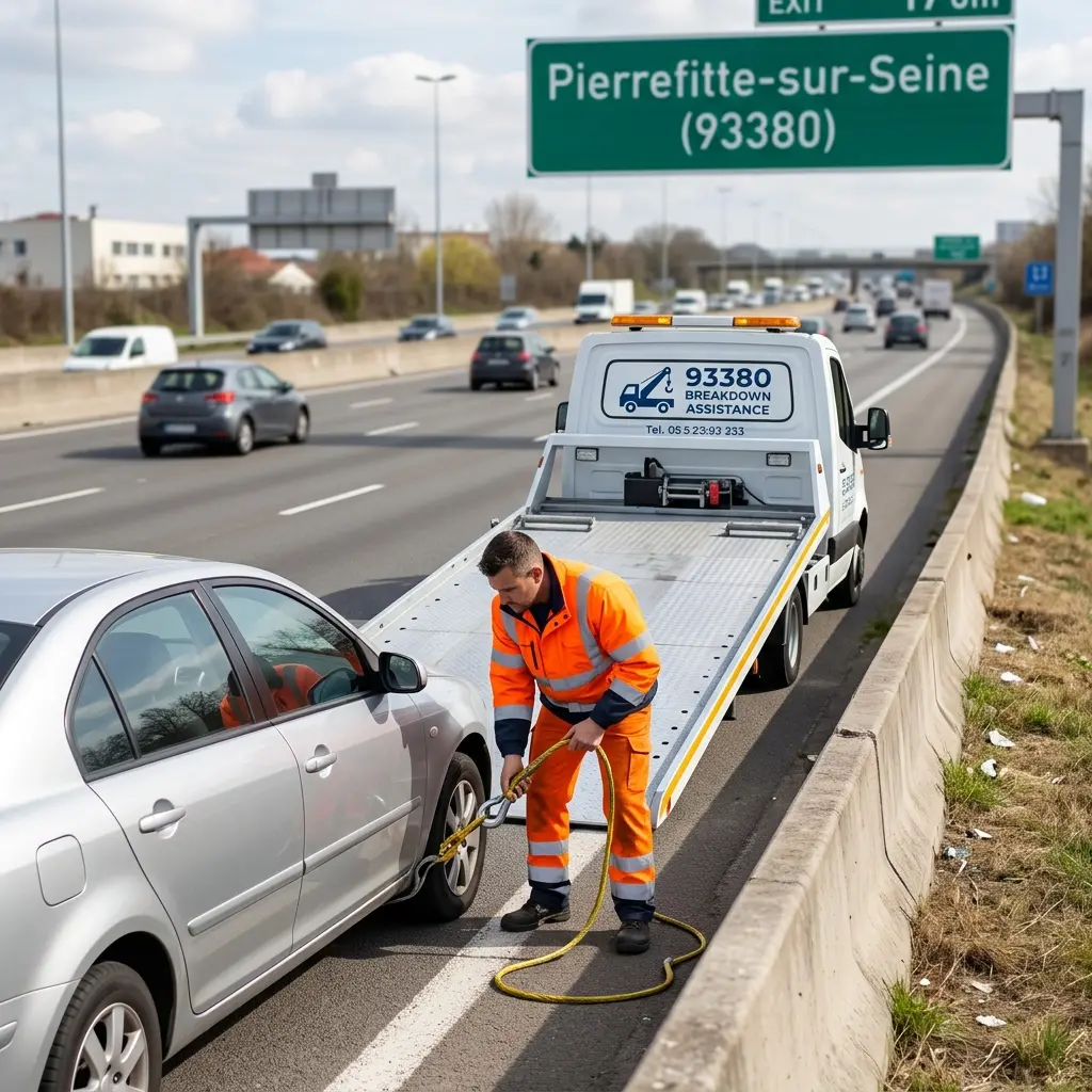 Comment se déroule l'intervention à Pierrefitte-sur-Seine ?