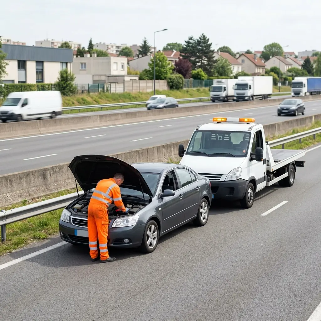 Dépannage autoroute Clichy-sous-Bois (93390)