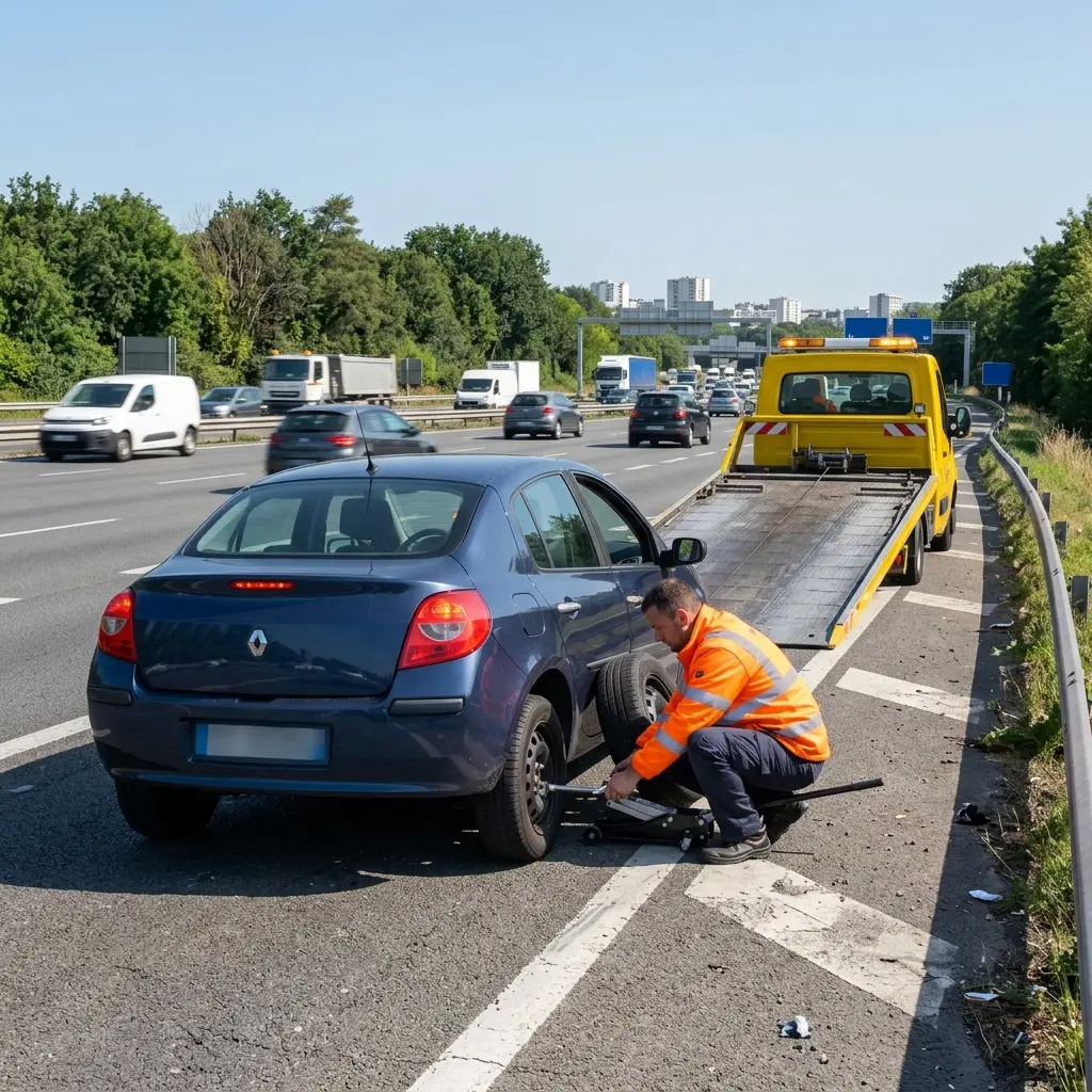 Un service de dépannage disponible pour tous vos trajets