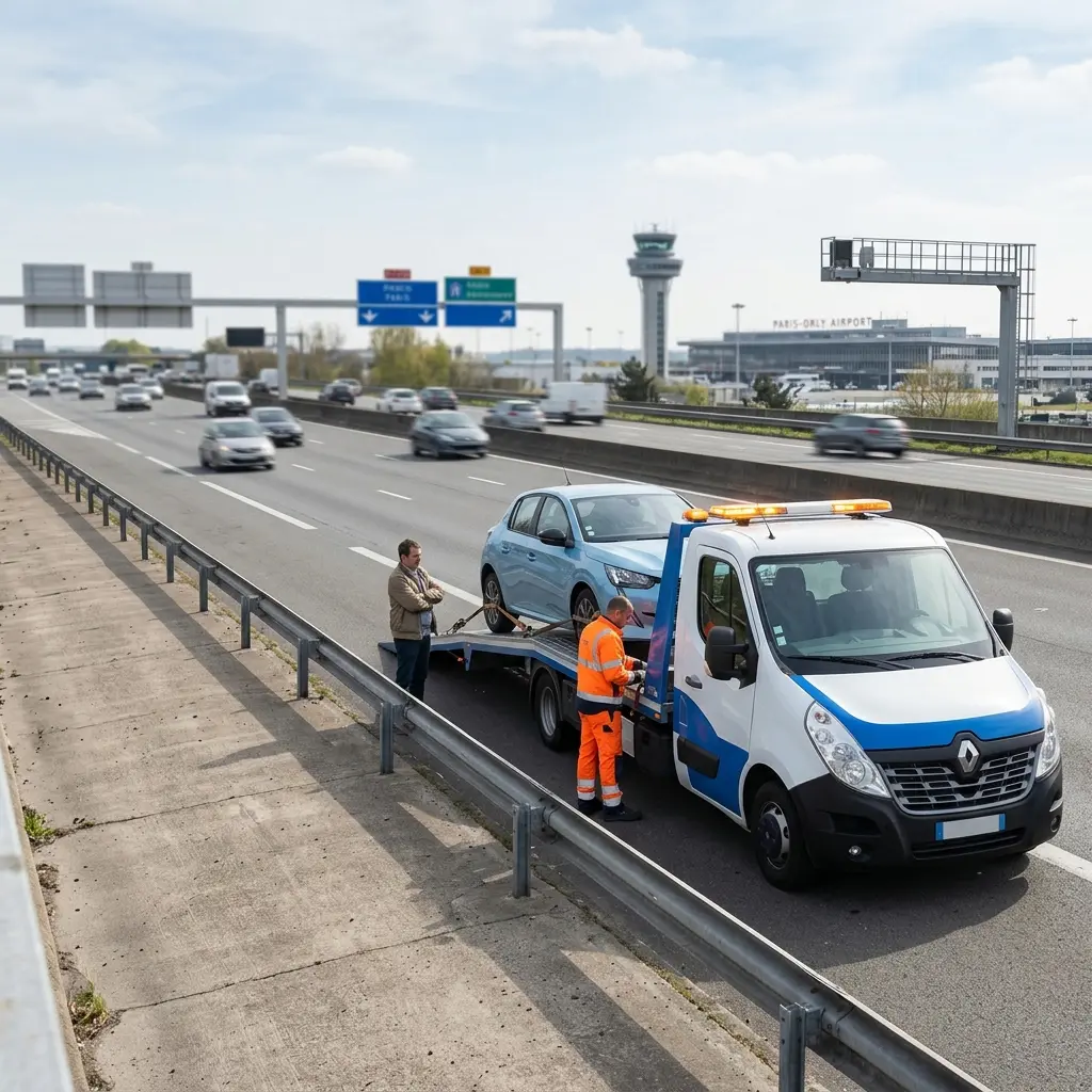 Comment se déroule l’intervention de dépannage autoroute à Orly ?