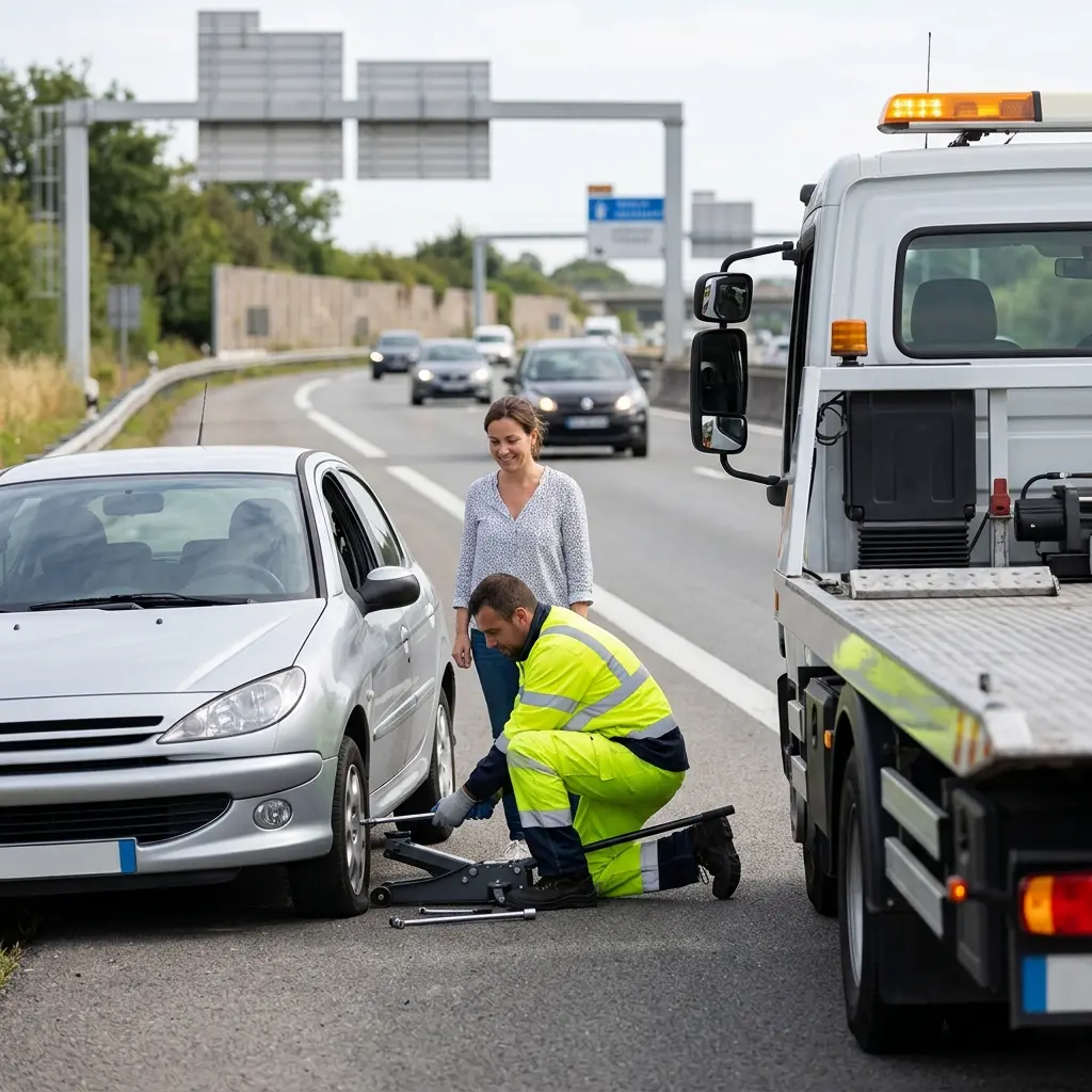 Une assistance routière disponible pour votre tranquillité