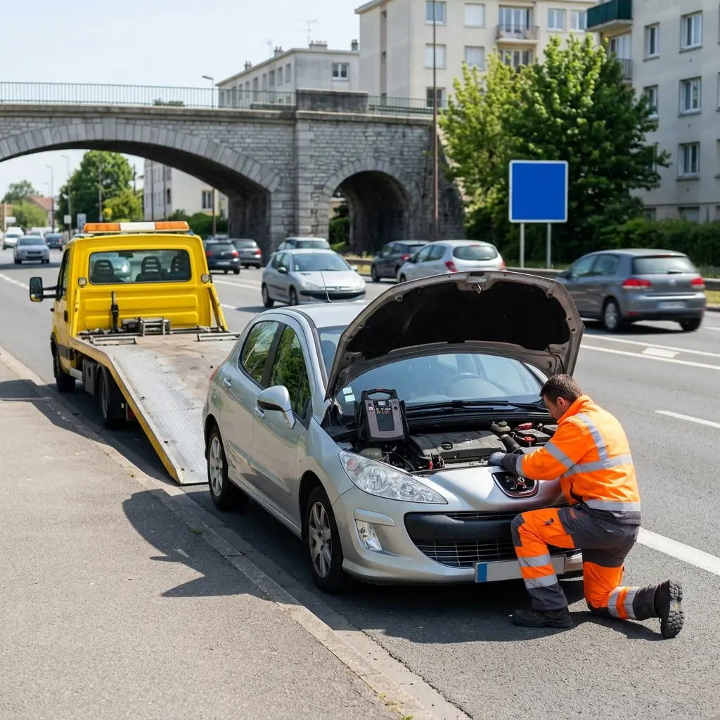 Notre méthode de dépannage autoroute