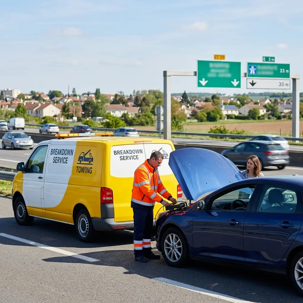 Notre méthode d’intervention sur l’autoroute à Mandres-les-Roses