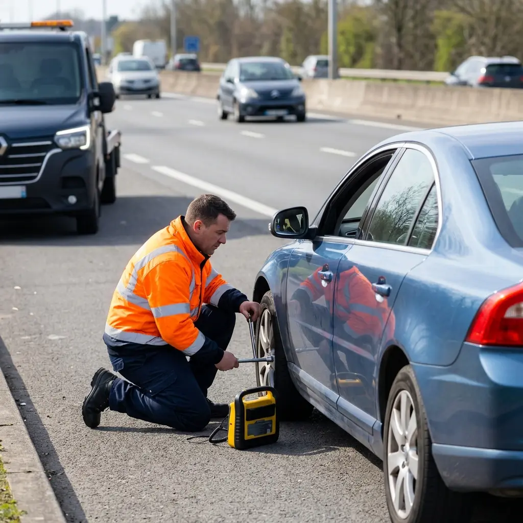 Recommandations de sécurité en zone autoroutière pour les véhicules à Mandres-les-Roses