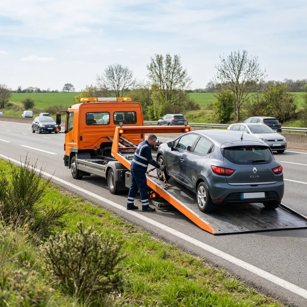 Dépannage autoroute Mandres-les-Roses (94520)