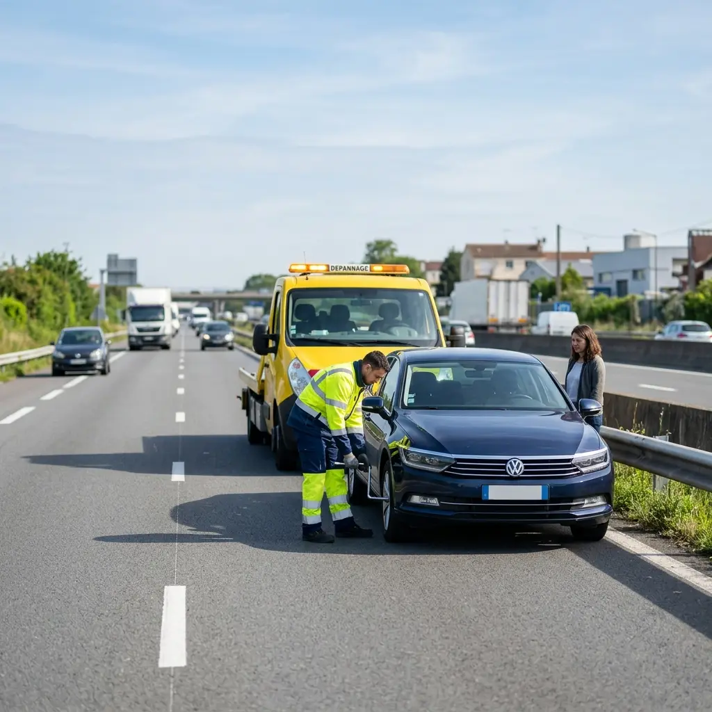 Les gestes essentiels lors d'une panne sur axes rapides