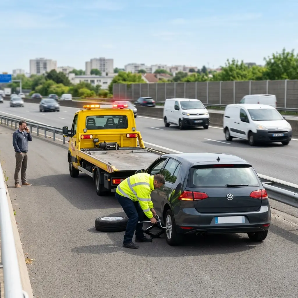 Les gestes essentiels lors d'une panne sur voie rapide