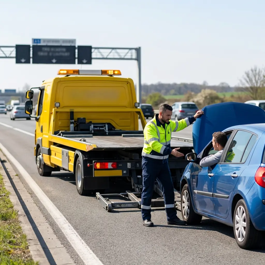 Dépannage autoroute Cergy (95000)
