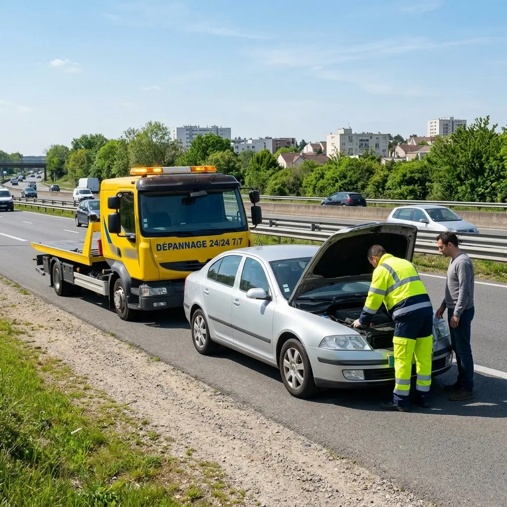 Dépannage autoroute Deuil-la-Barre (95170)