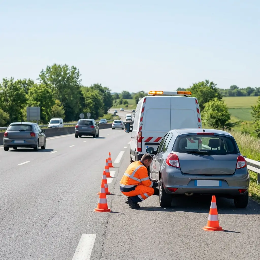 Notre méthode d’intervention sur l’autoroute à Belloy-en-France