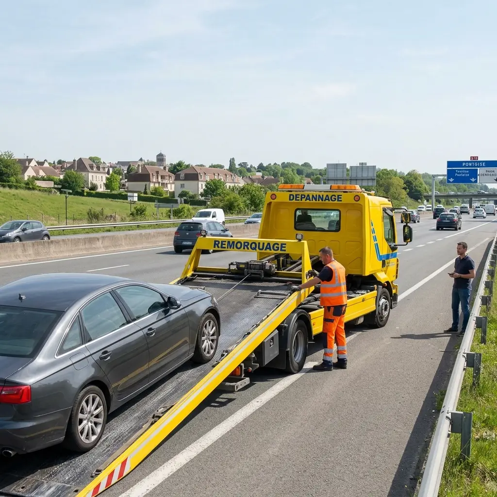Dépannage autoroute Pontoise (95300)