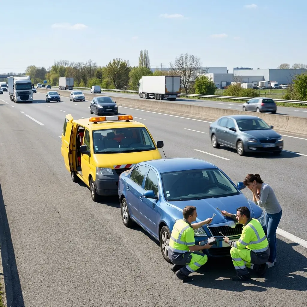 Une assistance technique sur place