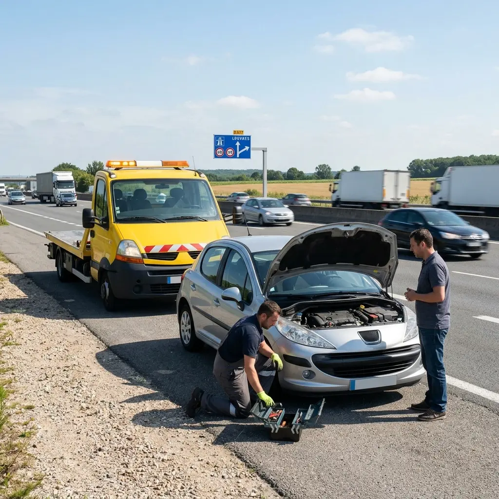 Dépannage autoroute Louvres (95380)