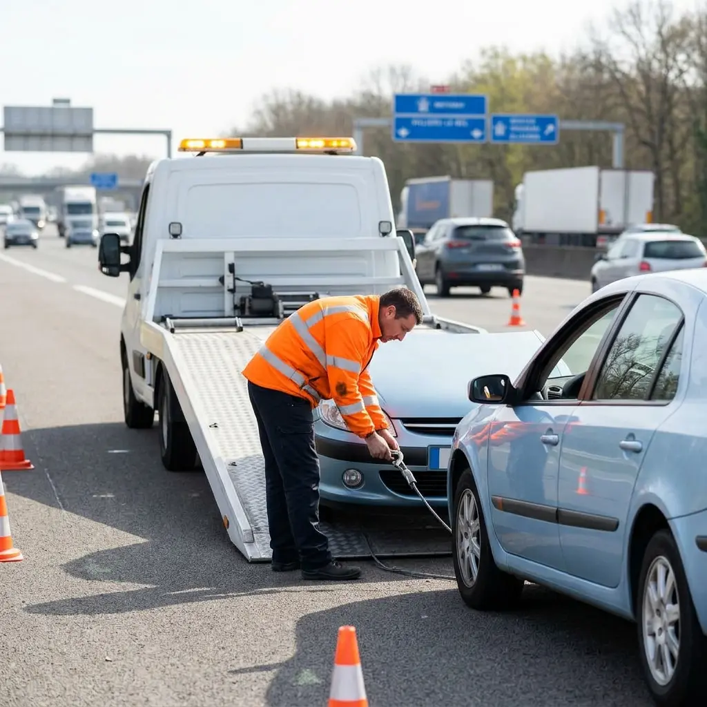 Diagnostic et remorquage sur place