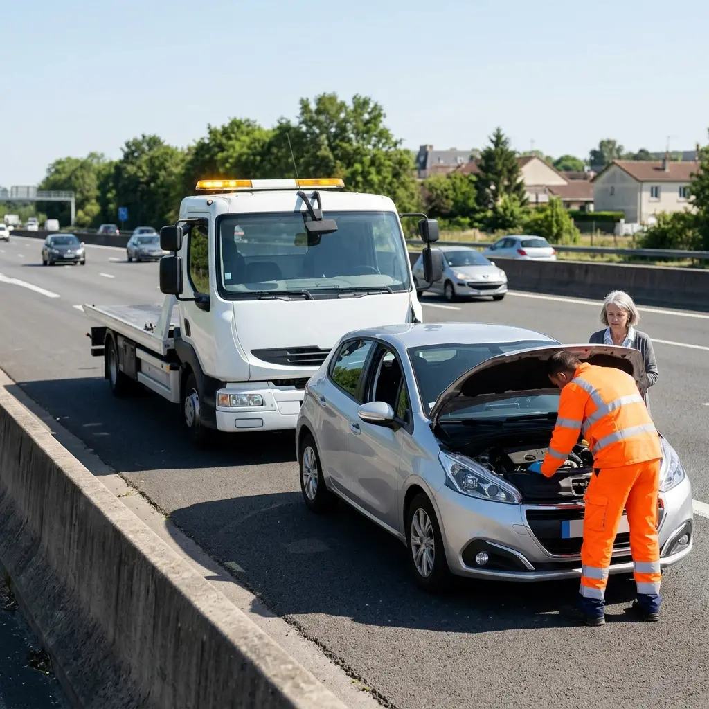 Les gestes essentiels en cas de panne sur les axes rapides