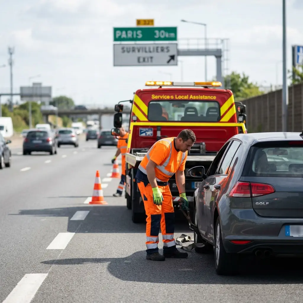 Notre approche rapide sur les autoroutes de Survilliers