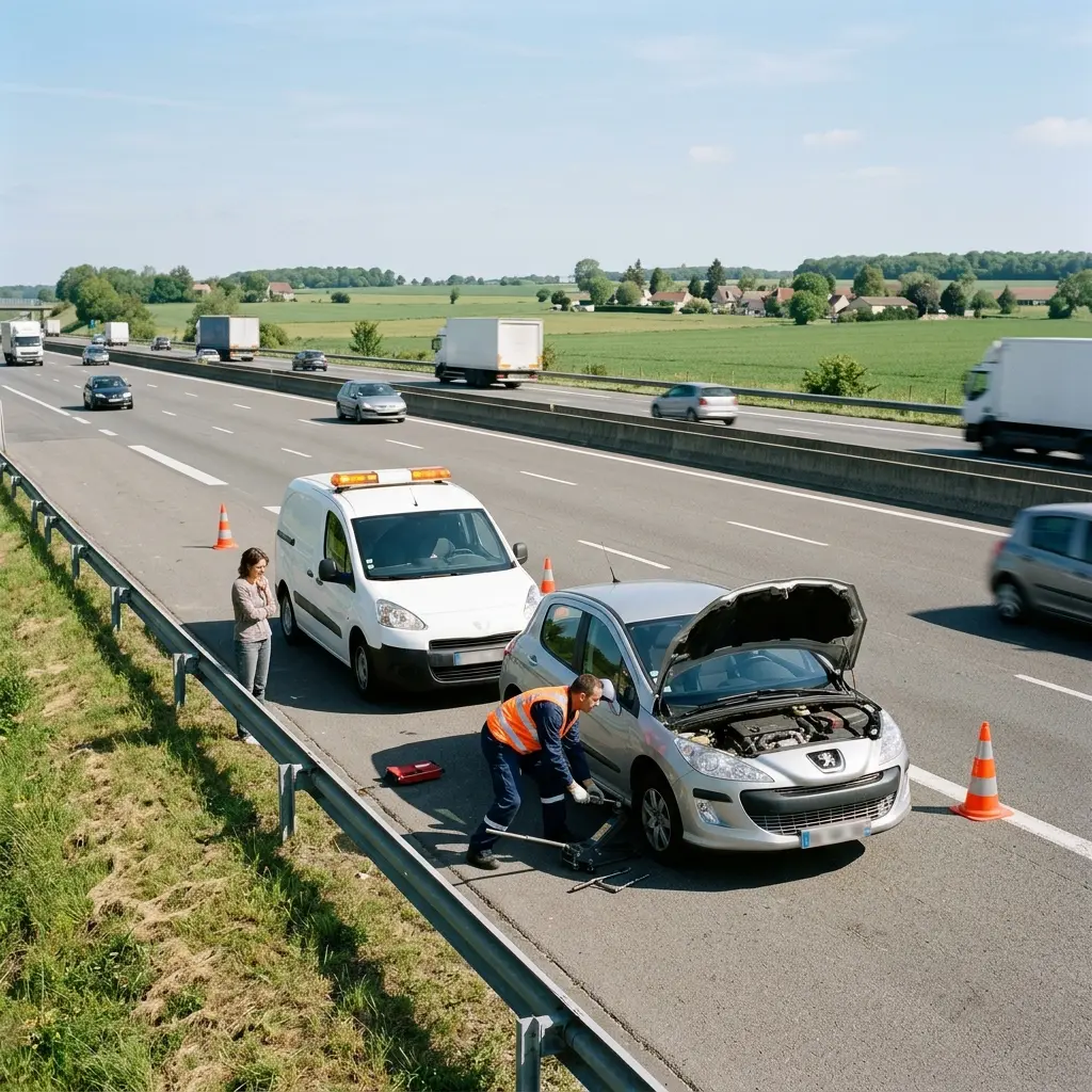 Dépannage autoroute Vémars (95470)