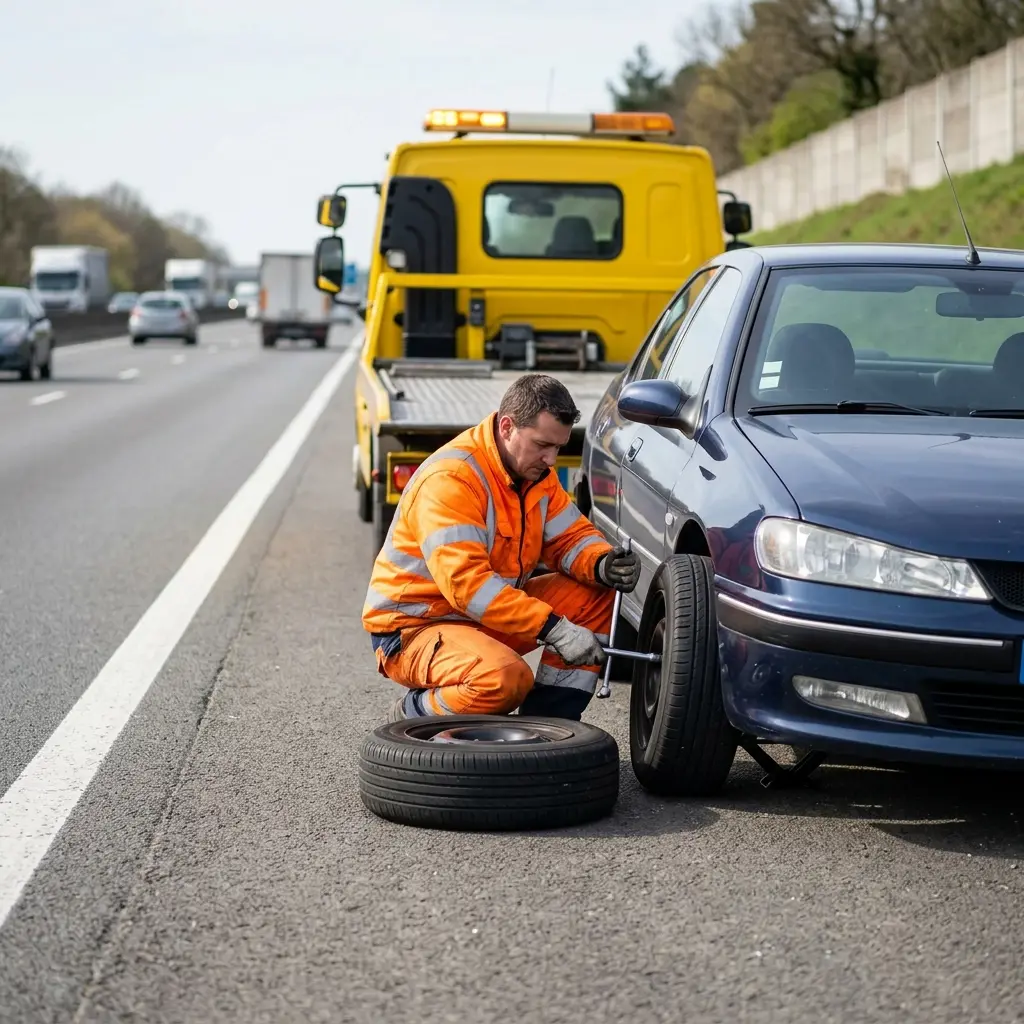 Comment se déroule le dépannage autoroute à Osny ?