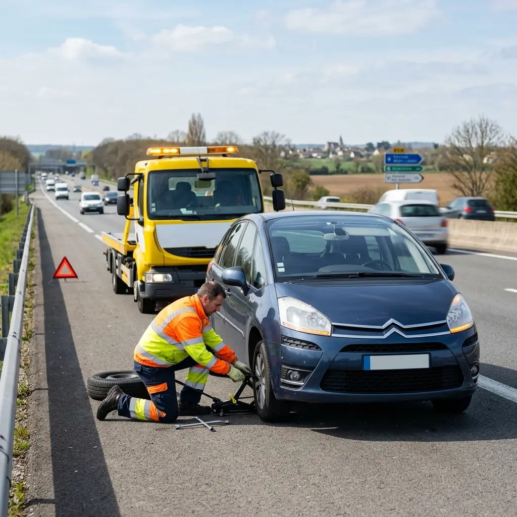 Dépannage autoroute Méry-sur-Oise (95540)