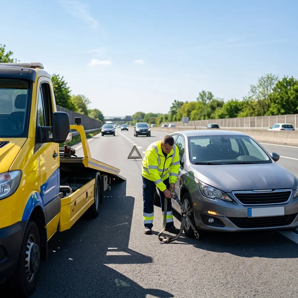 Gérer une panne d’autoroute près de Bessancourt