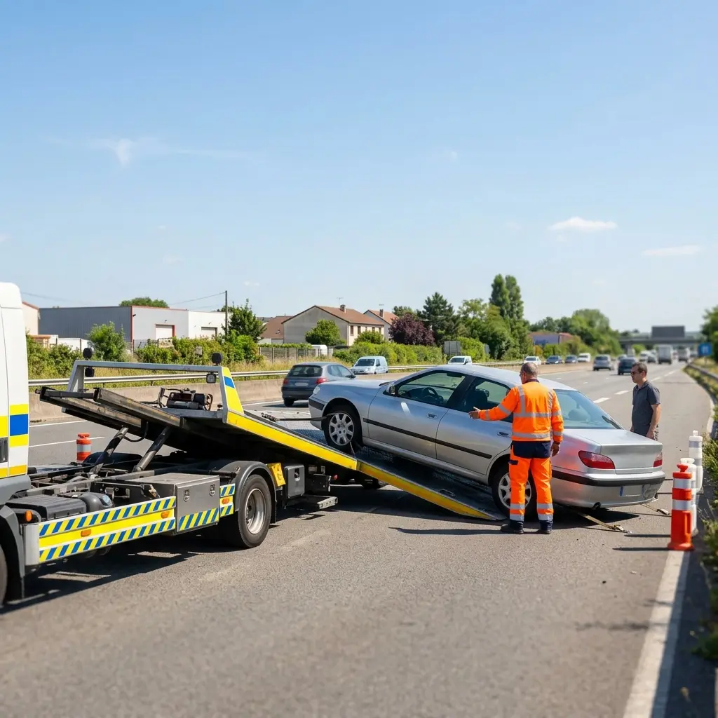 Comment se déroule l’intervention de dépannage autoroute à Bessancourt ?