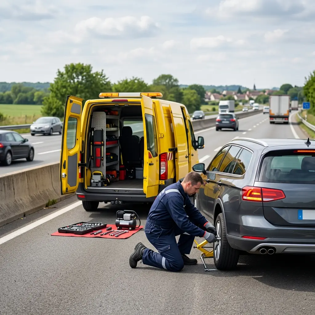 Votre dépannage autoroute à Boissy-l'Aillerie