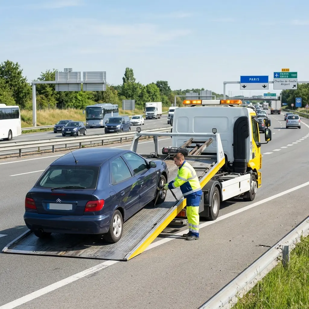 Dépannage autoroute Roissy-en-France (95700)