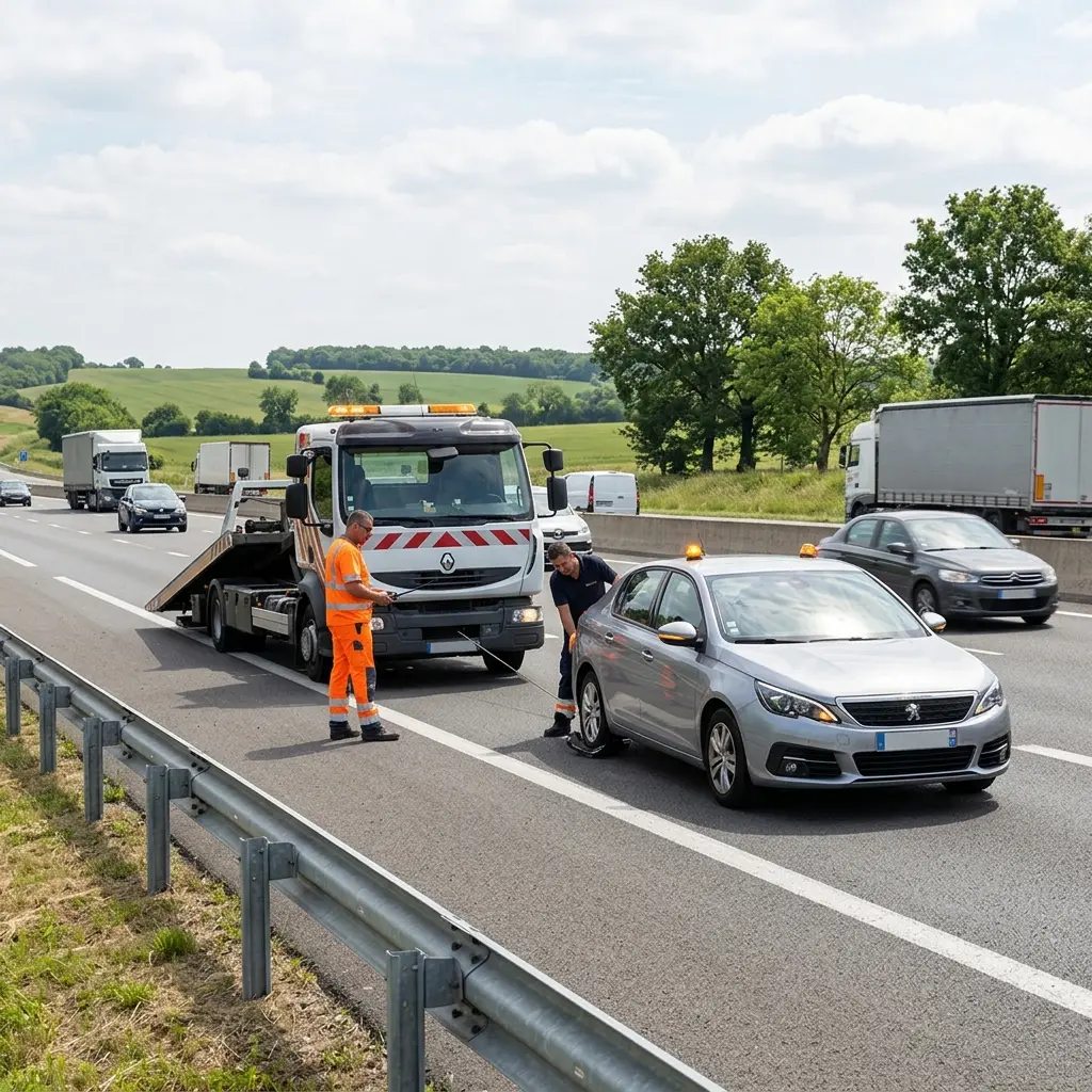 Dépannage autoroute Courdimanche (95800)