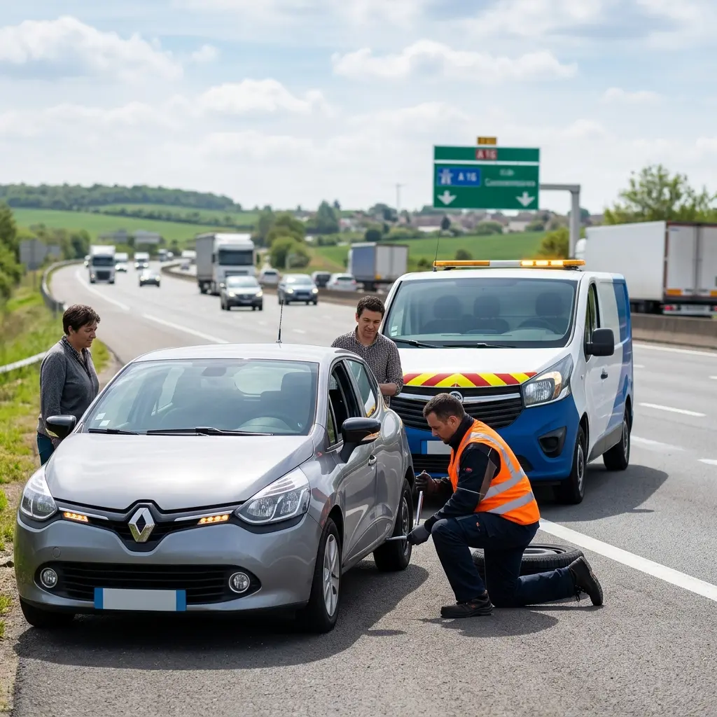 Bons réflexes en cas de panne autoroutière à Bruyères-sur-Oise