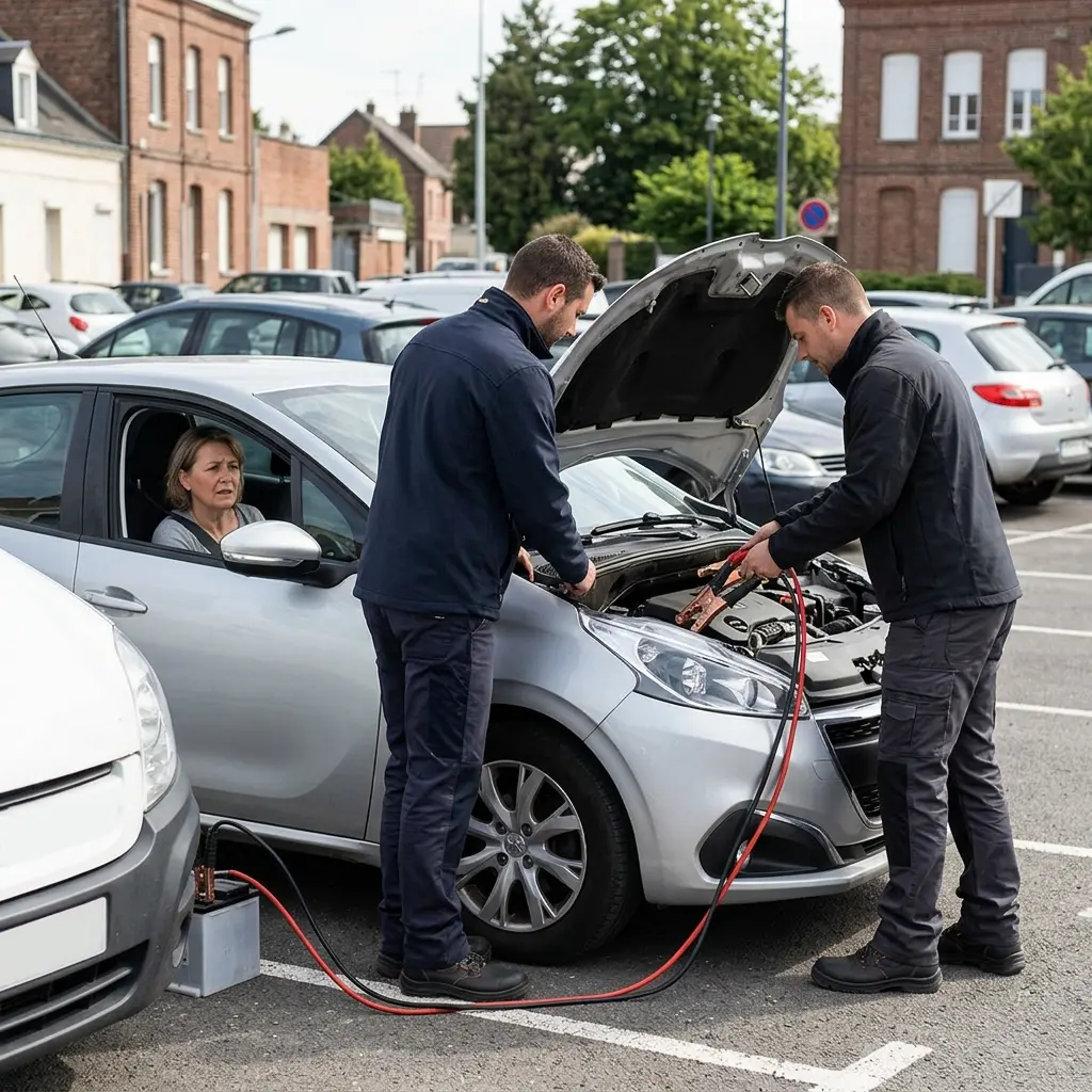 Comment réagir face à une panne de batterie à Beauvais