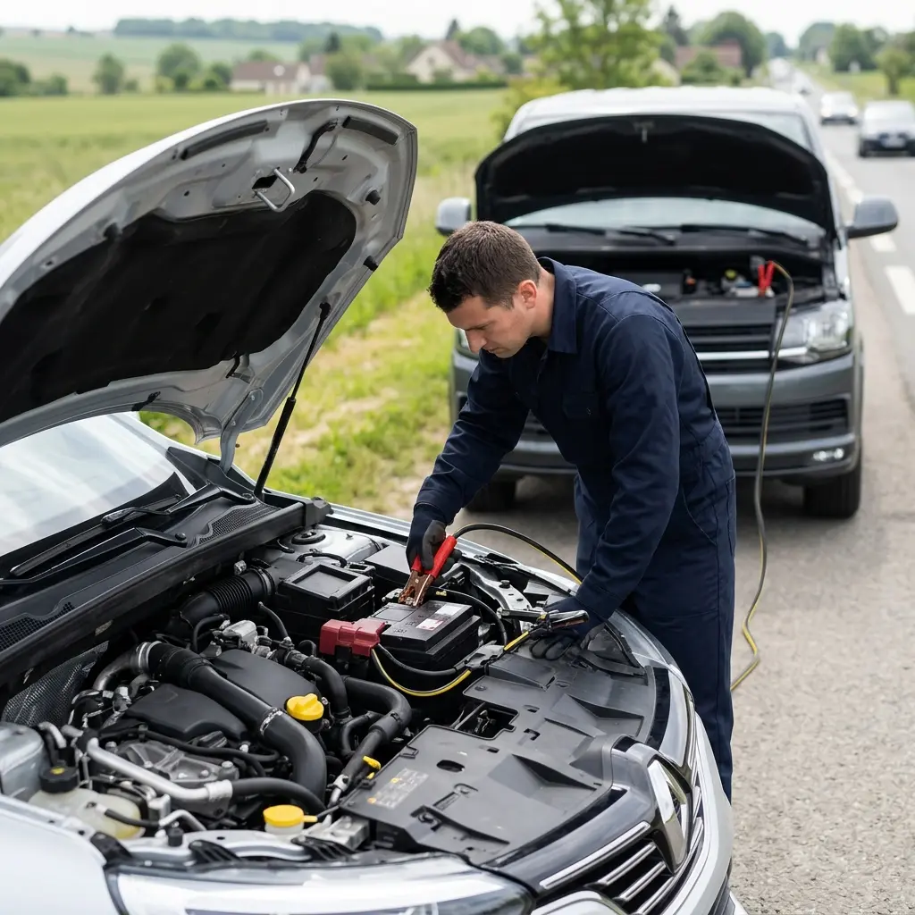 Besoin d'un dépannage batterie rapide à Hermes ?