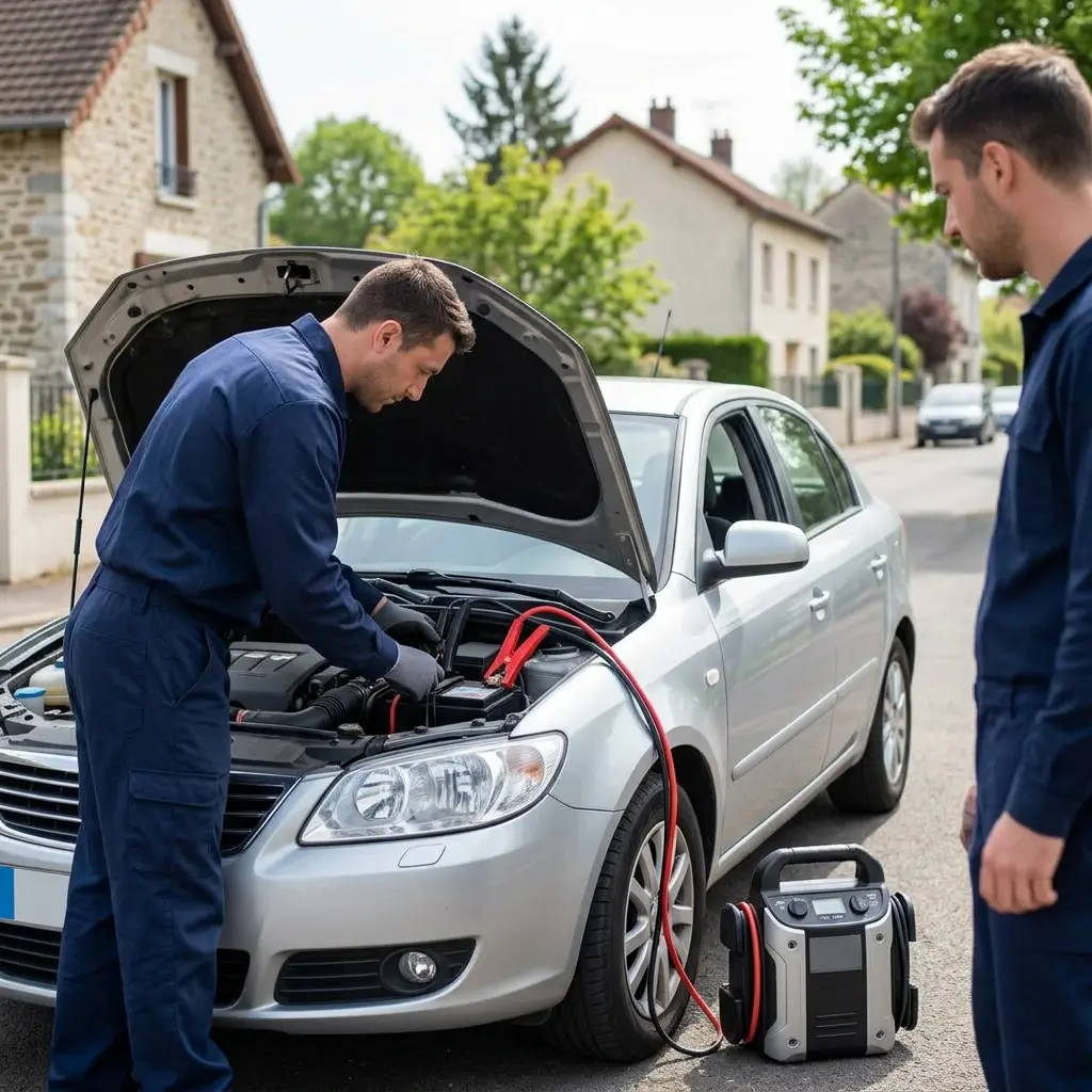 Les bons gestes en cas de panne de batterie à Verberie