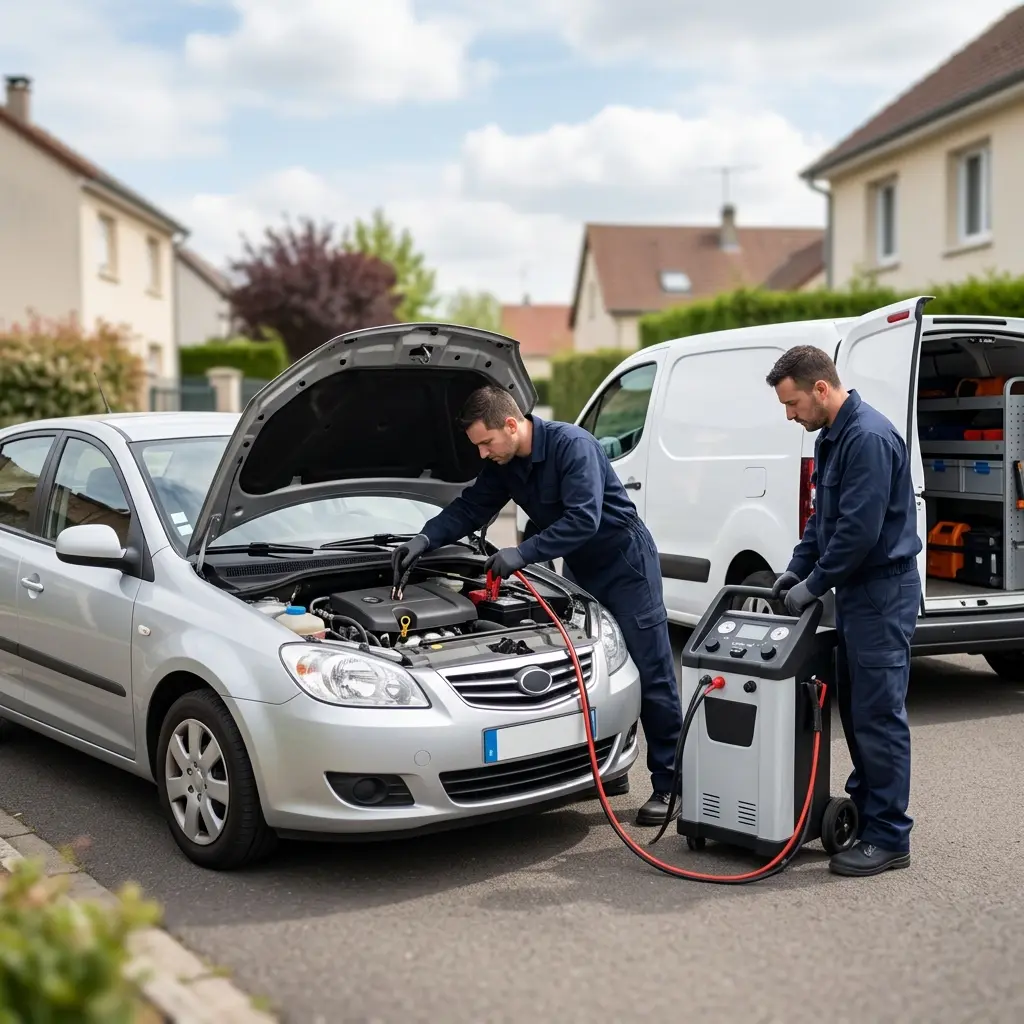 Une intervention technique ciblée sur place