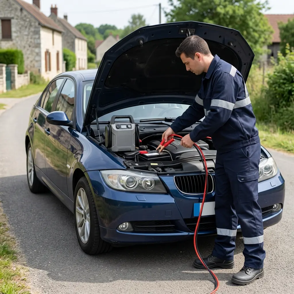 Les gestes essentiels en cas de batterie déchargée à Pontpoint