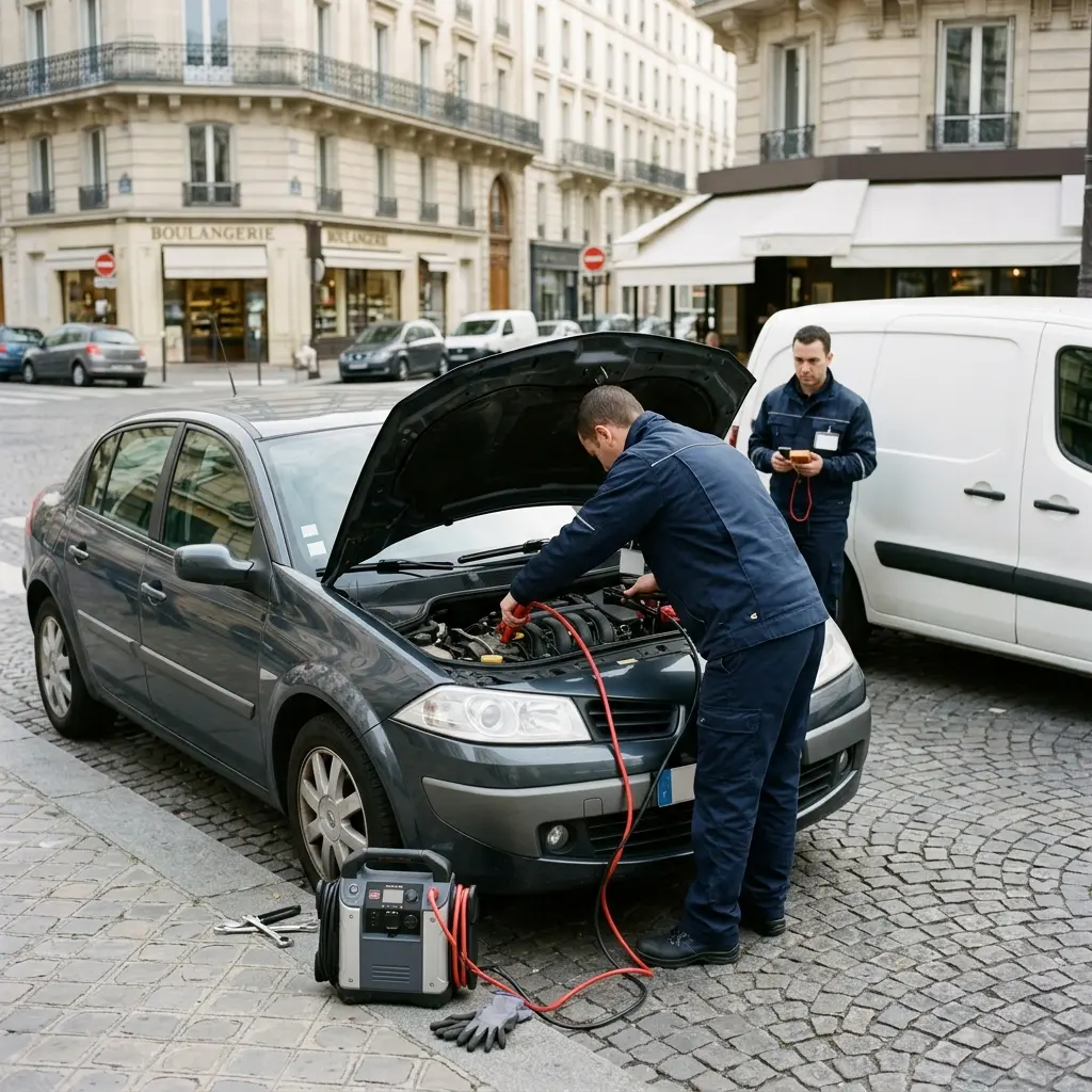 Comment se déroule l'intervention à Paris 8e ?