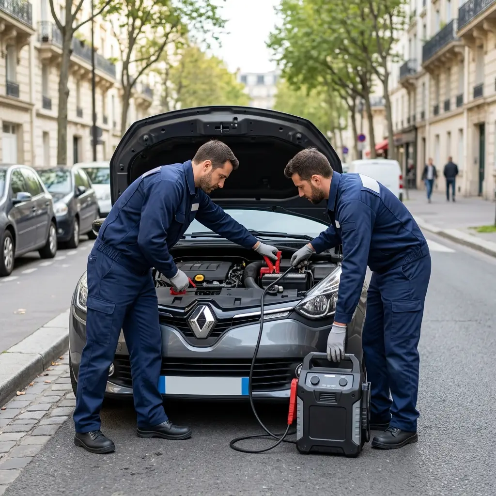 Comment se déroule le dépannage batterie à Paris 12e ?