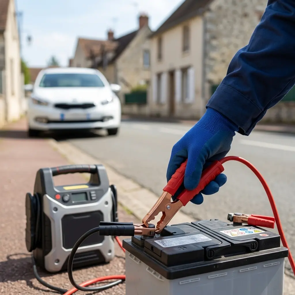 Comment se déroule l’intervention de batterie à Grisy‑Suisnes ?