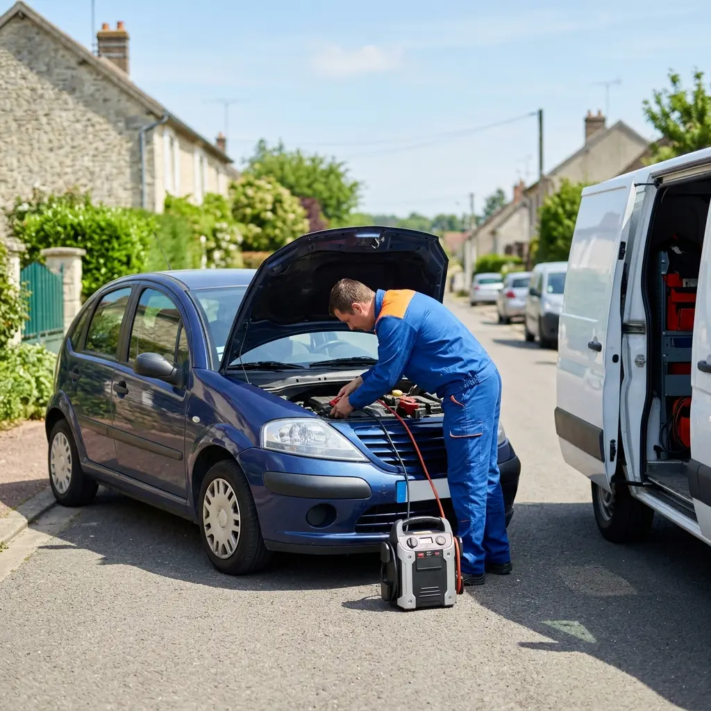 Bons réflexes et prévention avant, pendant et après une panne de batterie à Juilly