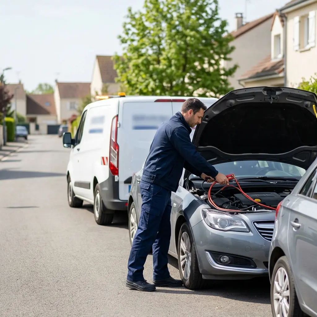 Comment se déroule le dépannage batterie à Ozoir-la-Ferrière ?