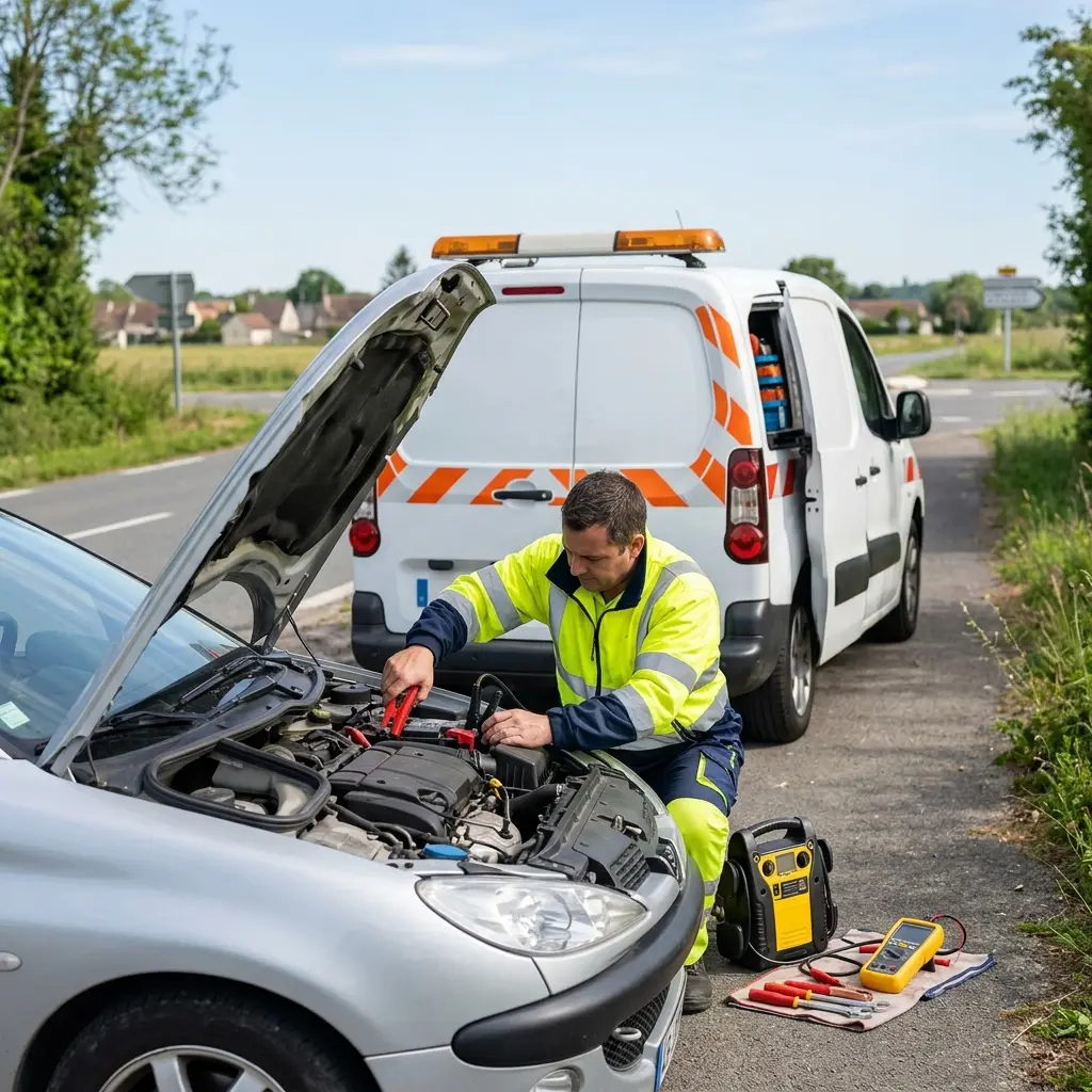 Bons gestes à adopter en cas de panne batterie à Verneuil-l'Étang