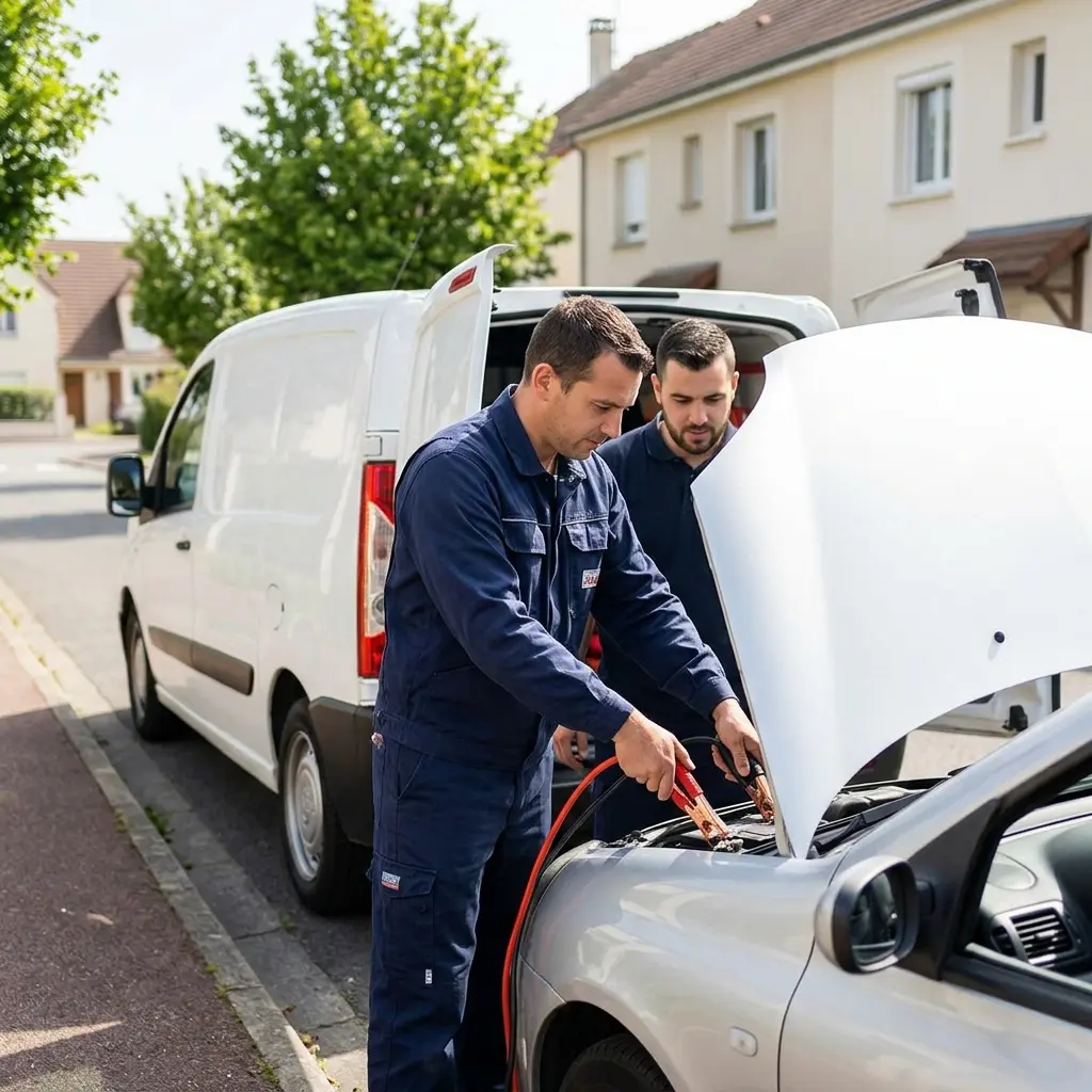 Comment se déroule le dépannage batterie à Claye-Souilly ?
